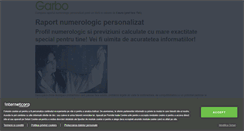 Desktop Screenshot of numerologie.garbo.ro